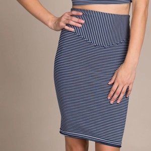 NWT - Olympia Activewear Stripe Skirt - S